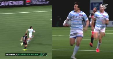 VIDEO. Top 14. François Trinh-Duc (Racing 92) claque une interception de 60m pour la victoire !