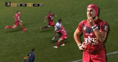 VIDEO. Top 14. Gabin Villière (RCT) n'a pas été effrayé par les charges des Lyonnais