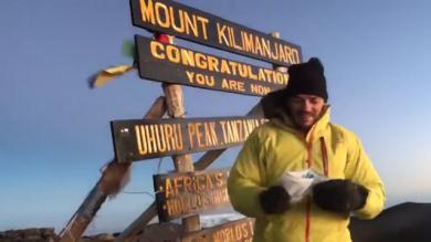 VIDÉO. INSOLITE. Jalil Narjissi a vaincu les 5 895m du Kilimandjaro