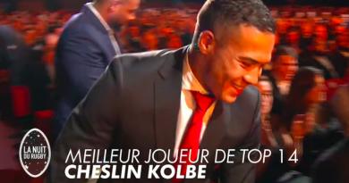 16e nuit du rugby - Et le meilleur joueur de Top 14 est...CHESLIN KOLBE !