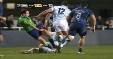 Top 14 - La blessure terrible de Mathieu Raynal, arbitre de Montpellier vs Racing [VIDÉO]