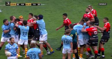 Le match haletant entre l'USAP et le Stade Toulousain a captivé les supporters sur les réseaux sociaux