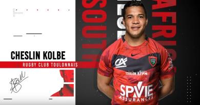 Le message d'adieux de Cheslin Kolbe au Stade Toulousain et aux supporters