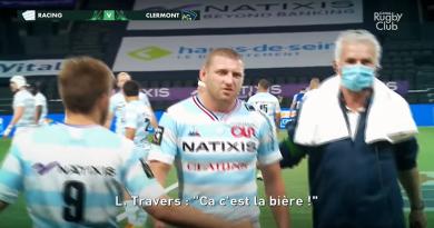 Le Racing 92 humilie Clermont et Laurent Travers chambre Russell [VIDÉO]