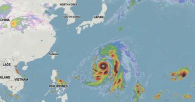 Menace sur France/Angleterre : Le super-typhon Hagibis arrive avec ses vents à 300 km/h !