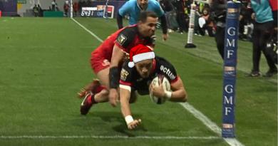 VIDÉO. Top 14. Ça sentait le sapin, puis Toulouse a renversé Toulon avec la magie de Noël