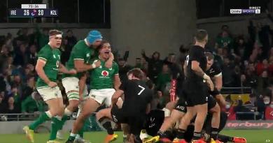 RESUME VIDEO. L'exploit de l'Irlande qui fait tomber la Nouvelle-Zélande après un match épique