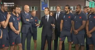France Rugby. Le chef d’État Emmanuel Macron rendra visite aux Bleus ce lundi !
