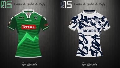 PHOTOS. Un graphiste imagine les futurs maillots de rugby pour la saison 2017/2018