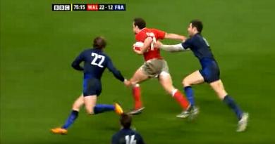 VIDEO.  That day, the 15 of France almost cashed a sensational 80m try against Wales
