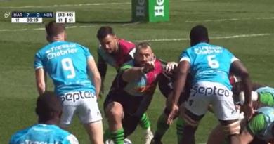 RUGBY. VIDÉO. Pris par le karma, Joe Marler chambre Fulgence Ouedraogo