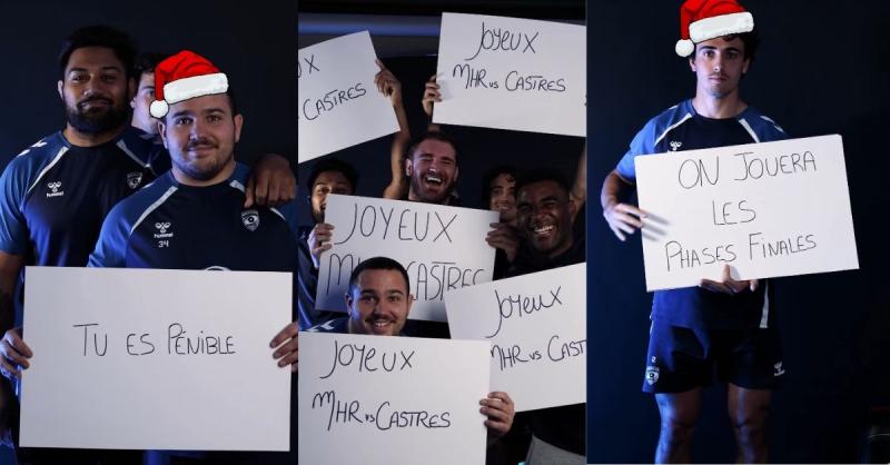 VIDEO. ''Pénible'', ''Chiant'', les vœux de Noël insolites du MHR à Castres