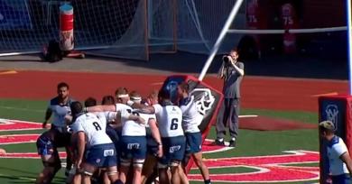 RUGBY. WTF. Quand le pack de New-York débroussaille les poteaux adverses