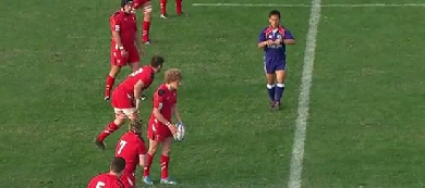 VIDEO. Coupe du Monde - 20 ans : L'essai le plus rapide de l'histoire du rugby inscrit par le Gallois Daffyd Howells