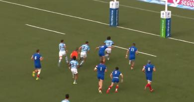Plus fort et plus rapide que les 3/4, le pilier Thomas Gallo ridiculise la défense de France U20 ! [VIDEO]