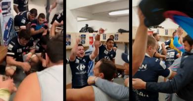 Pro D2 - La joie communicative de Colomiers après sa victoire à Biarritz [VIDÉO]