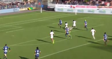 Pro D2 - Vannes : la valise d'Anthony Bouthier pour le superbe essai en solitaire face au SA XV [Vidéo]