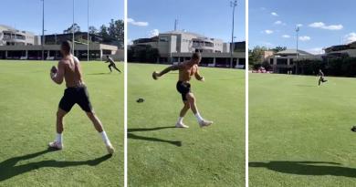 Quade Cooper s'essaie au football américain, et prouve qu'il n'a rien perdu de sa magie [VIDÉO]