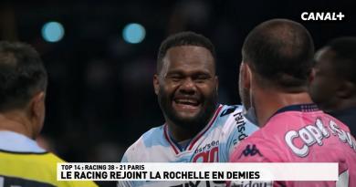 RÉSUMÉ VIDÉO. Top 14. Les galactiques du Racing 92 déroulent jusqu'en demie face à Paris