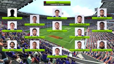 Le XV de France domine les USA...sur Rugby 20 !