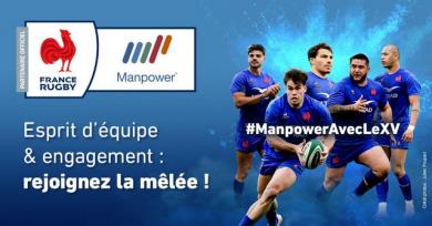 Les talents du XV avec Manpower : Qui dit Gabin Villière, dit agilité aux quatre coins du terrain !