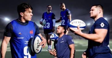 sport RUGBY.  6 Nations.  The composition of the XV of France for the match against England: Danty holder, Jaminet on the bench
