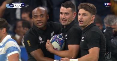 RUGBY. All Blacks. Will Jordan bientôt devant Jonah Lomu dans les livres d'histoire de la coupe du monde