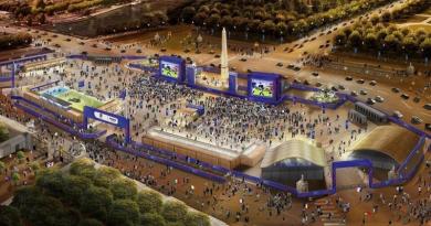 RUGBY.  World Cup.  France 2023 unveils the superb fan zone that will see the light of day at Place de la Concorde