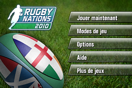 Rugby Nations 2010 pour iPhone