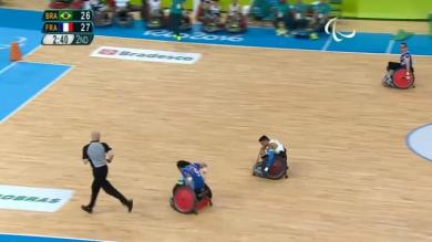 VIDEO. Rio 2016 - L'équipe de France de rugby fauteuil termine les Jeux sur une bonne note