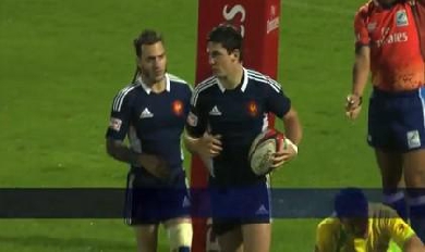 La France élimine les Fidji en 1/4 de finale du Dubaï Sevens !