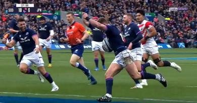 RESUME VIDEO. Stuart Hogg entre dans l'histoire du rugby écossais lors de la victoire face au Japon
