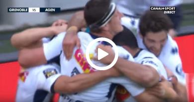 TOP 14 - Agen se sauve sur la pelouse de Grenoble [VIDÉO]