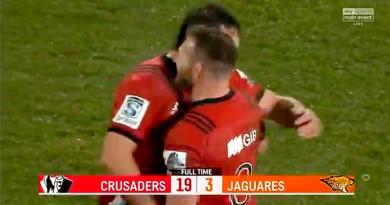 Super Rugby - 10e titre pour les Crusaders après leur victoire sur les Jaguares en finale [VIDÉO]