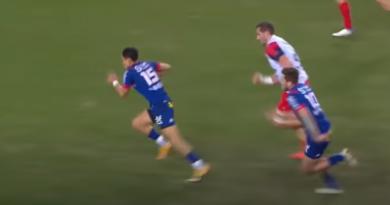 Pro D2. VIDÉO. Relances de folie, essais de 80 mètres : le meilleur de la fusée Ange Capuozzo