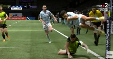 Donovan Taofifenua en mode Superman et Teddy Thomas qui flingue un 4 vs 1 : Le résumé de la courte victoire du Racing contre le Connacht