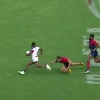 VIDEO. Wellington 7s. Ben Lam marche sur les Anglais pour un essai de 80 mètres