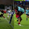 VIDEO. Super Rugby. Nemani Nadolo se venge en faisant voltiger Matt Duffie avec un énorme bouchon