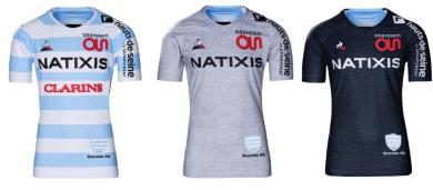 TOP 14 : le Racing 92 dévoile ses nouveaux maillots pour la saison 2019/2020 !