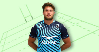 Top 14. Alexandre Bécognée, the 3rd line that goes up in the MHR