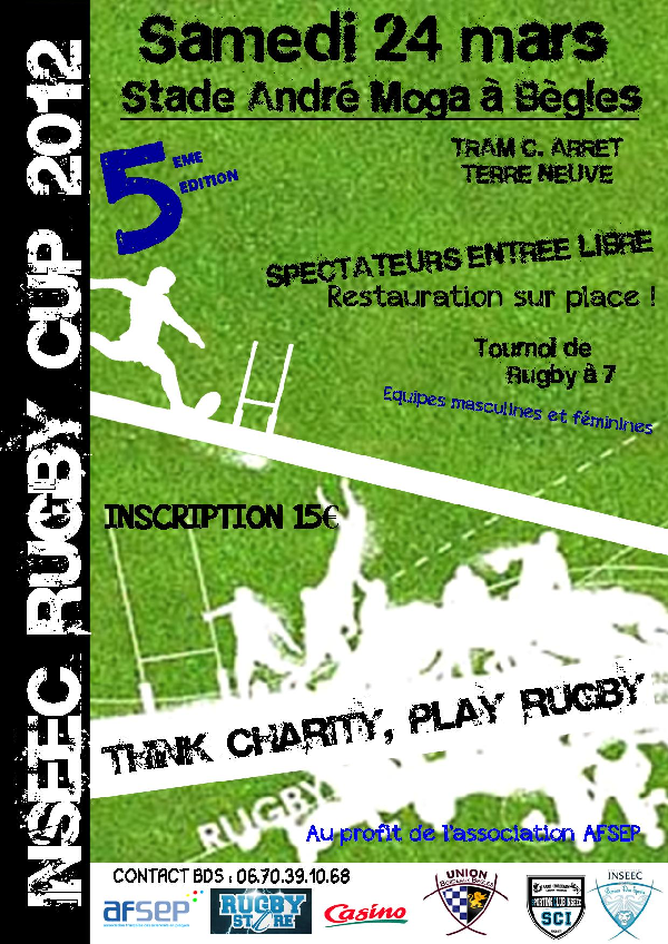 Tournoi de rugby à 7 à Bègles !