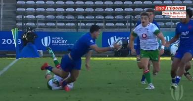 RUGBY. VIDEO. Tuilagi, offloads, Carbonneau, le chef-d'œuvre des Bleuets à la Coupe du monde U20