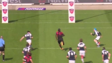 VIDEO. Rugby amateur #48 : le phénomène Tyrese Johnson-Fisher frappe encore