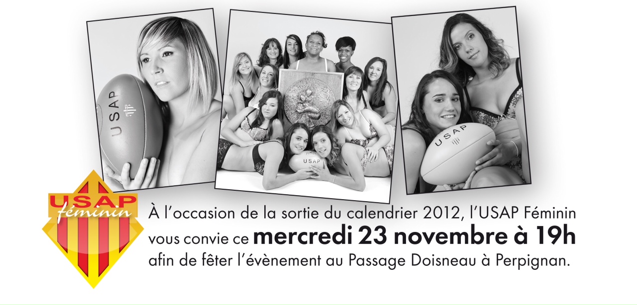 Les filles de l'USAP sortent un calendrier