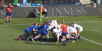 VIDEO. 6 Nations féminin. Dominatrices en mêlée, les Bleues s'inclinent de peu en finale