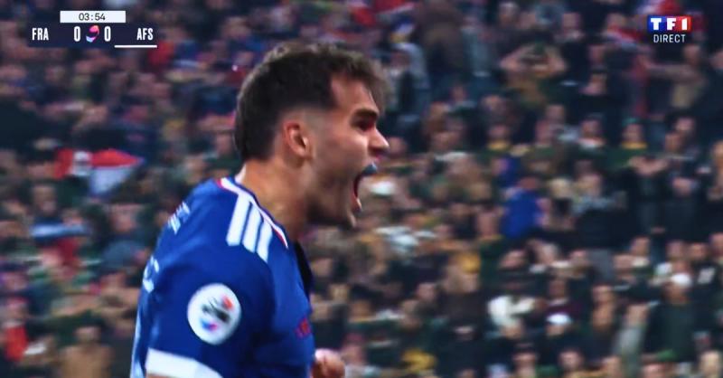 VIDEO. 39 ! Penaud frappe d'entrée face aux Boks et devient le meilleur marqueur de l'histoire du XV de France