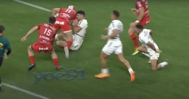 VIDÉO. Top 14. Revivez la performance XXL du taureau Gabin Villière face à Toulouse