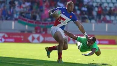 Paris 7s - Vitesse et puissance, Teiva Jacquelain ne fait pas de quartier face aux Écossais [VIDÉO]