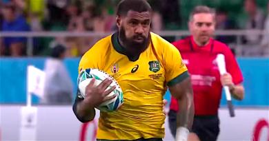 VIDEO. N'oubliez pas de quoi est capable Marika Koroibete, le chien fou des Wallabies !