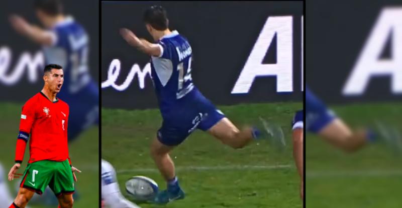 VIDEO. PROD2. Suuuuu ! Façon CR7, le 50/22 d’anthologie trouvé par le Portugais Rodrigo Marta